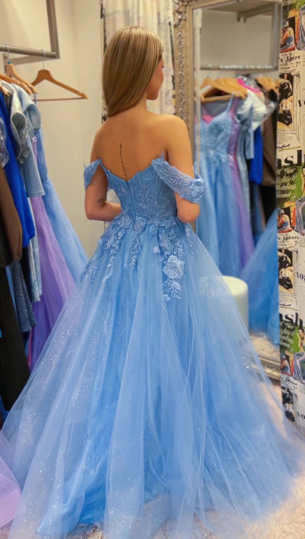 luxusni plesove saty